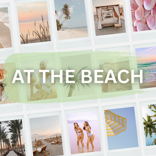 At the beach Lightroom Preset Pack Travel Photography Sorority Rush Edits Filters Instagram Tiktok Social Media Luxury miami california tampa florida Caribbean tropical vacation cruise sunset coconut pale pastel beach club