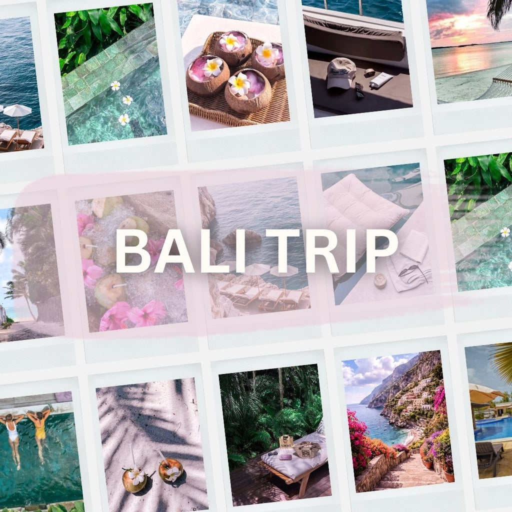 Bali Trip Lightroom Preset Pack Photography Sorority Rush Edits Filters Instagram Tiktok Social Media Luxury Travel Adventure Tropical Beach Vacation Photography Editing Good for Bali Haaii Dominican Republic Cuba Puerto Rico Aruba Turks and Caicos St. Lucia 