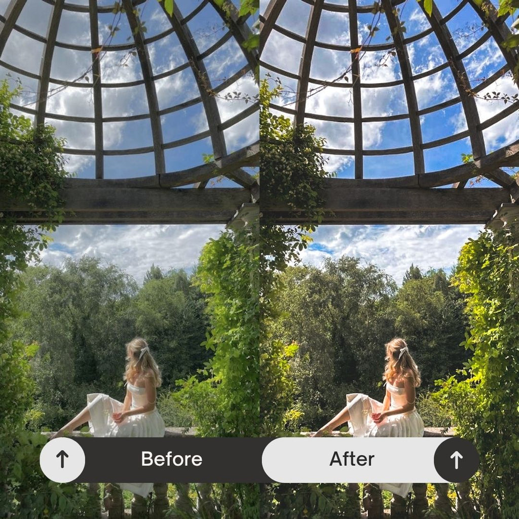 Perfect For

• Countryside and cottagecore photography
• Nature and outdoor lifestyle content
• Cozy mornings and slow-living aesthetics
• Garden, floral, and rustic visuals
• Travel and peaceful retreat content
• Soft, earthy Instagram and social media feeds