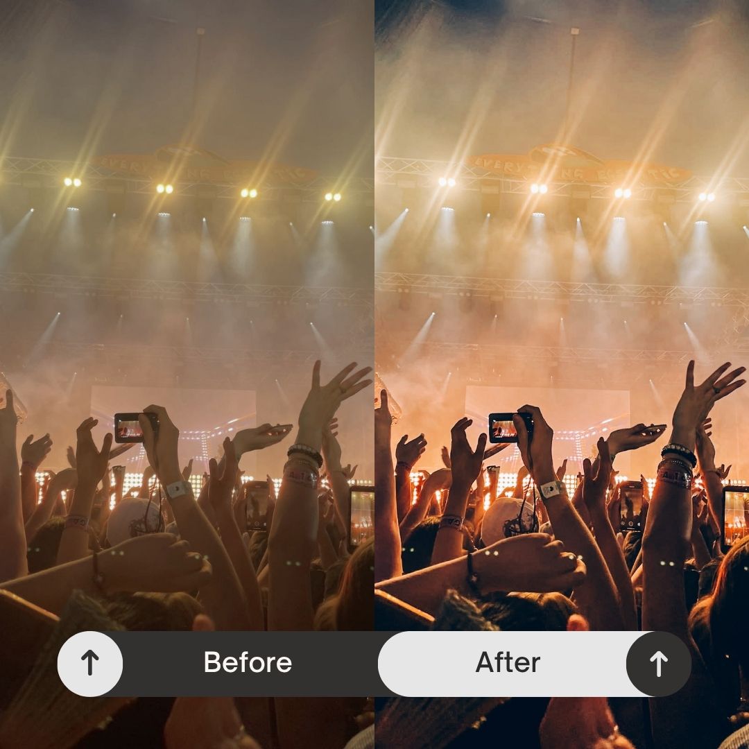 Perfect For

• Party and nightlife photography
• Festivals, concerts, and events
• Beach clubs and vacation nightlife
• Flash photography and low-light content
• Influencer and social lifestyle visuals
• Bold Instagram and social media feeds