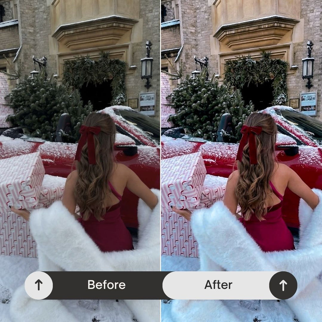 Inspired by holiday evenings, city lights, and festive gatherings, this pack transforms your photos into vibrant, high-impact visuals that feel both nostalgic and elevated.

Perfect For

• Holiday and Christmas content
• Night photography and city lights
• Festive décor and interiors
• Parties, gatherings, and celebrations
• Cozy winter lifestyle content
• Warm, glowing Instagram and social media feeds
