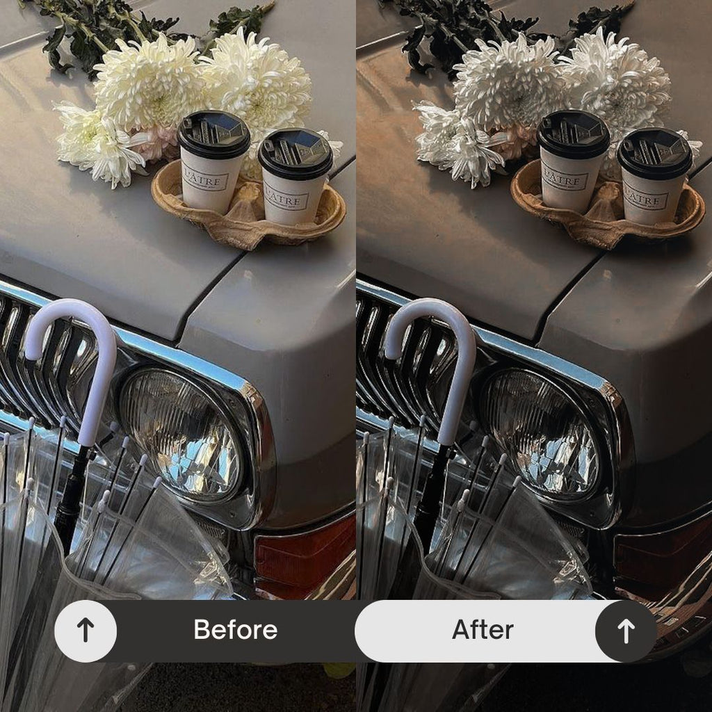 Inspired by luxury fashion campaigns, cinematic photography, modern editorial content, and elevated lifestyle imagery, these presets bring depth and atmosphere to your photos while maintaining a natural, professional feel.