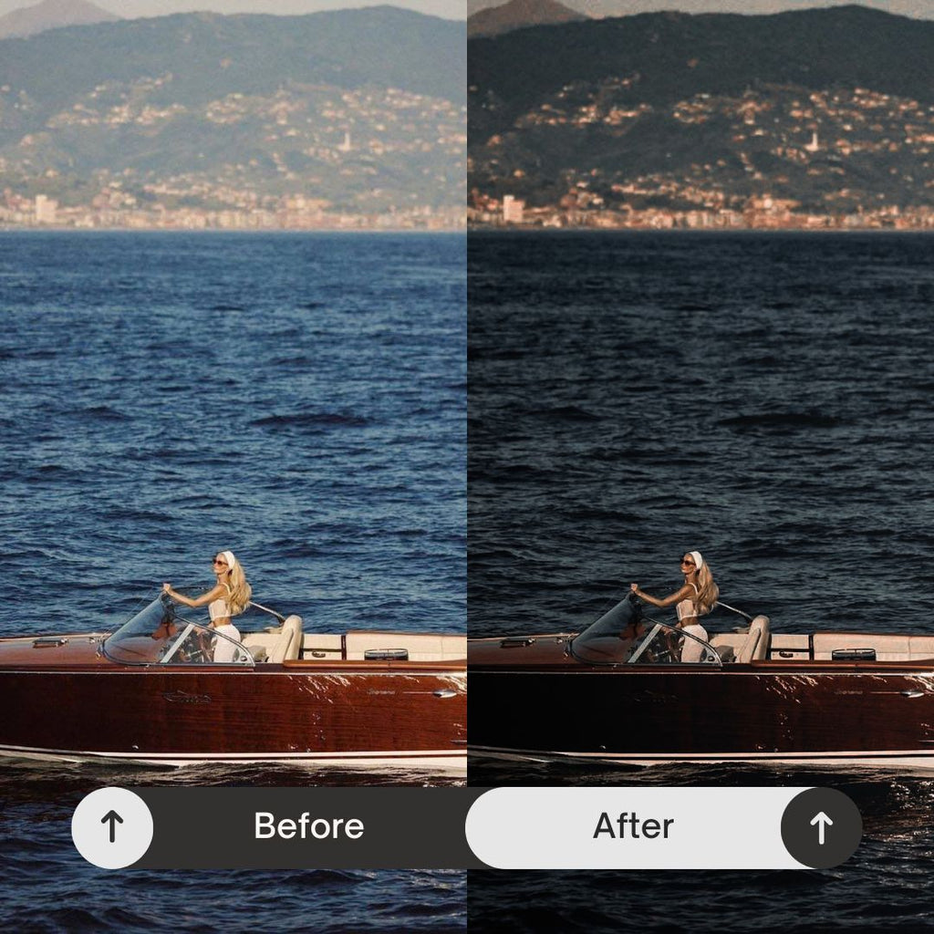 Inspired by luxury fashion campaigns, cinematic photography, modern editorial content, and elevated lifestyle imagery, these presets bring depth and atmosphere to your photos while maintaining a natural, professional feel.
