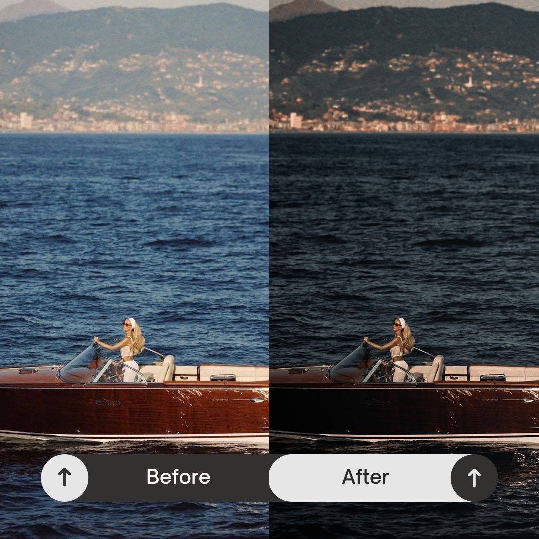 Inspired by luxury fashion campaigns, cinematic photography, modern editorial content, and elevated lifestyle imagery, these presets bring depth and atmosphere to your photos while maintaining a natural, professional feel.