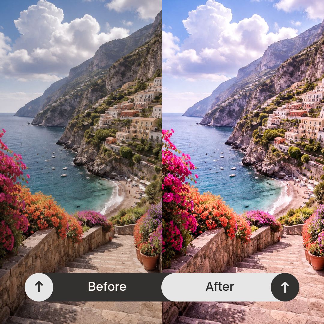 Inspired by luxury resorts, hidden beaches, jungle escapes, oceanfront villas, and unforgettable island adventures, this pack brings a polished, vacation-ready finish to your photos while maintaining a natural, high-end look.