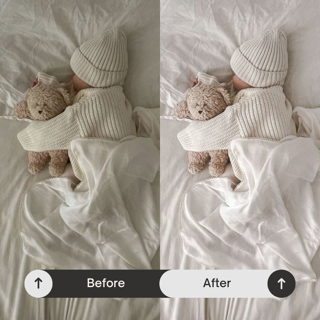 Inspired by tender moments and natural light, this pack transforms your photos into beautifully polished visuals that feel emotional, intimate, and effortlessly elevated.