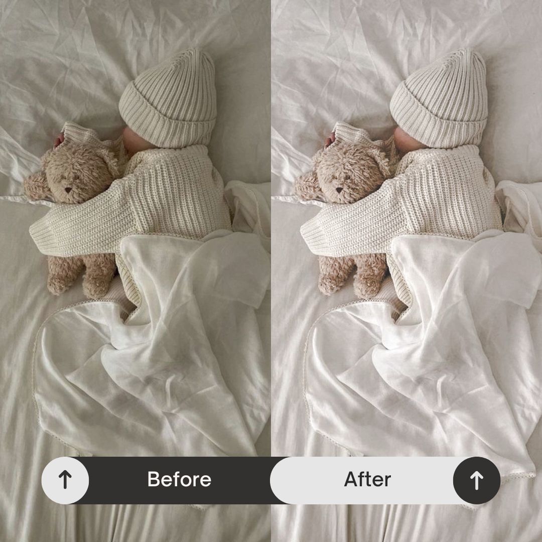 Inspired by tender moments and natural light, this pack transforms your photos into beautifully polished visuals that feel emotional, intimate, and effortlessly elevated.
