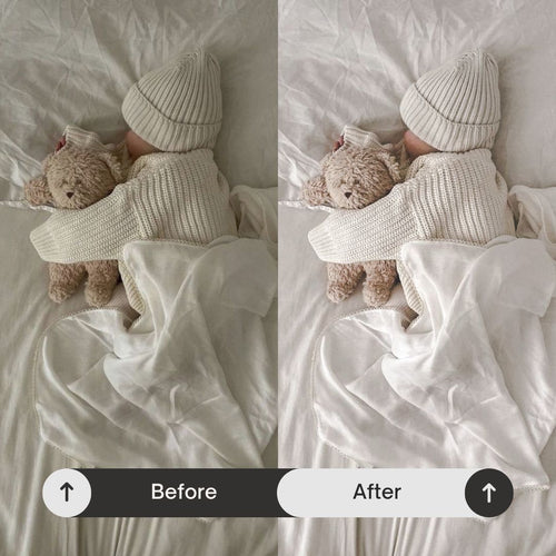Inspired by tender moments and natural light, this pack transforms your photos into beautifully polished visuals that feel emotional, intimate, and effortlessly elevated.
